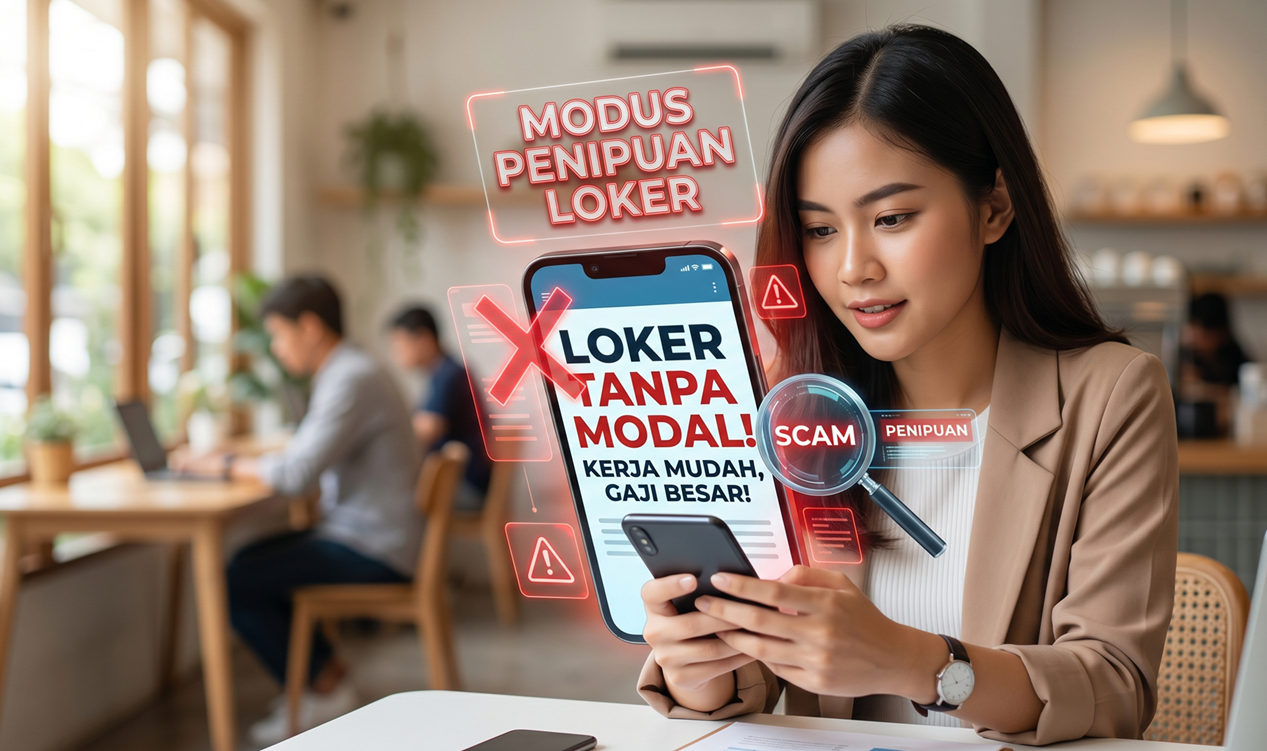 Modus Penipuan Lewat Loker “Tanpa Modal”