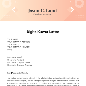 Format Cover Letter Era Digital