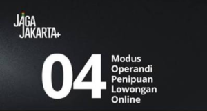 penipuan lowongan kerja Jakarta